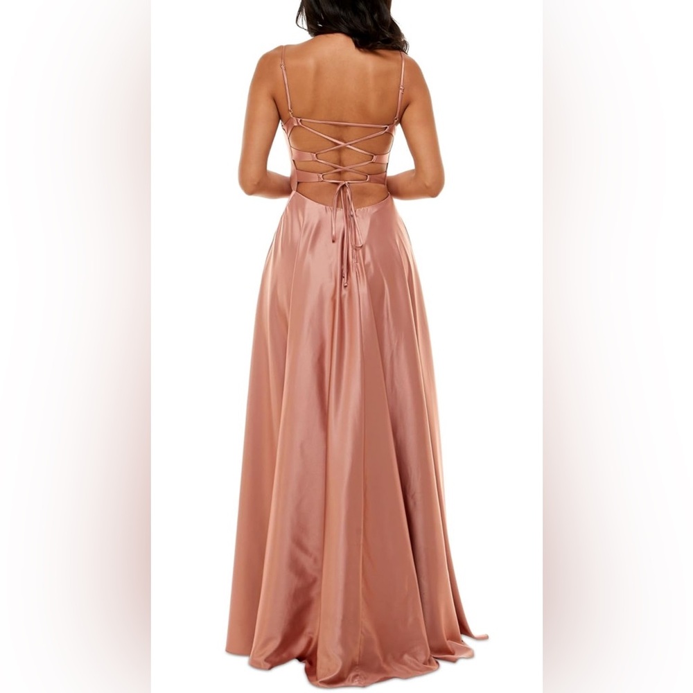 Maxi Gown Dress Pink - Picture 2 of 7